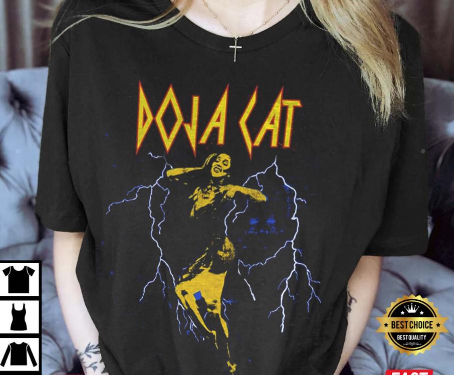 Doja Cat Lightning Planet Her Gift For Fan T-shirt size S-5XL M