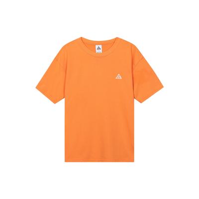 T-shirt da uomo ACG con stampa di lettere Dopamine, vestibilità larga, girocollo, spalle cadenti, colore Arancione DJ3643-885