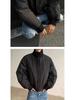 Men's American Style Cotton Bomber Jacket: Winter Hipster Baseball Coat