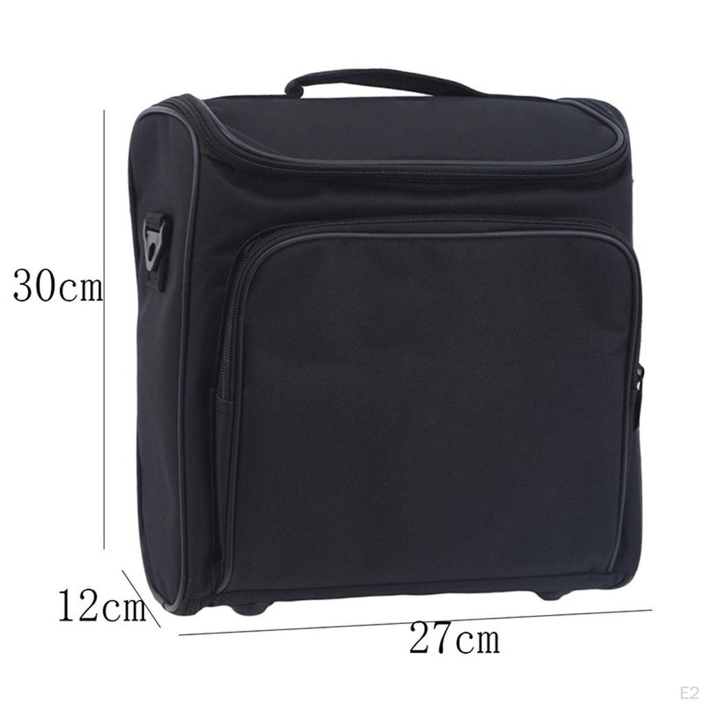 Projector Bag Storage Spacious Lightweight Practical with Zipper Multipurpose Carrying