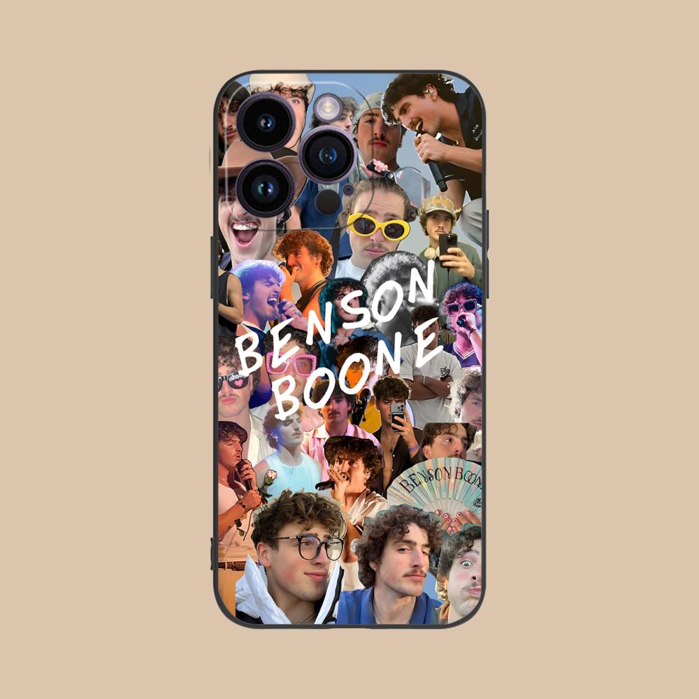 

Benson Boone Matte TPU Mobile Phone Case for iPhone 17 16 15 14 13 12 11 X XR XS 8 7 Air Pro Max Plus Mini Colorful Cover iPhone 7 Plus