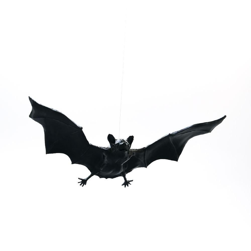 PVC Halloween Fledermaus Hängendes Ornament 3D Schwarze Fledermaus Fliegende Fledermaus Windspiel Party Feier Geschenk