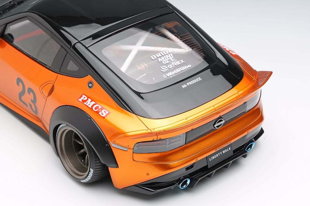 Make Up EIDOLON Lb Nation Fairlady Z Watanabe Candy Finished EML137A 1/18 (RZ34) (RS 8-spoke Wheels) Gold, Model,