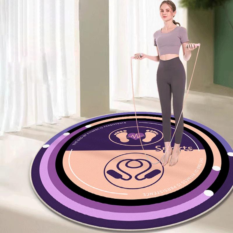 Brangdy Round Skipping Rope Shock Absorption Mat