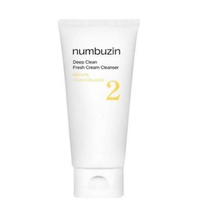 No.2 Deep Clean Creamy Foam Cleanser Pore Purifying Facial Cleanser 120ml