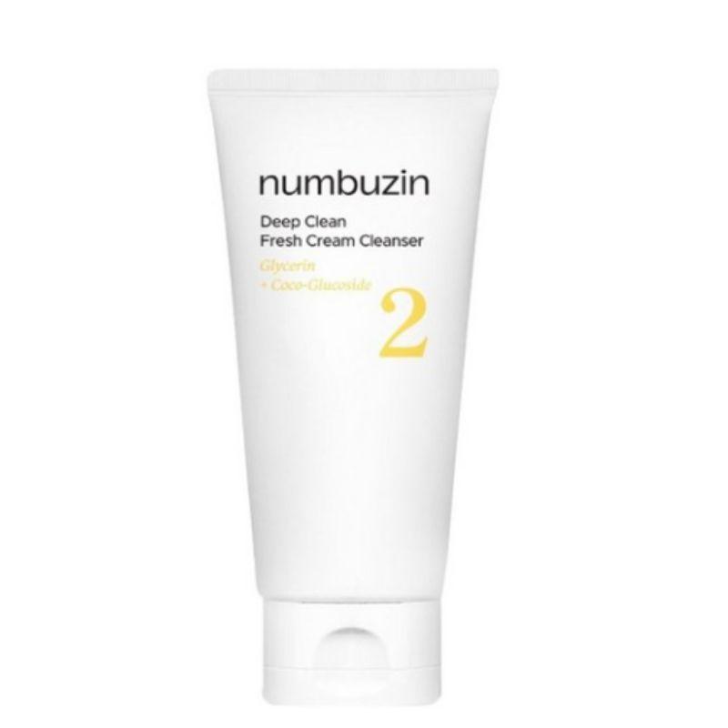 Numbuzin No.2 Deep Clean Creamy Foam Cleanser Pore Purifying Facial Cleanser 120ml