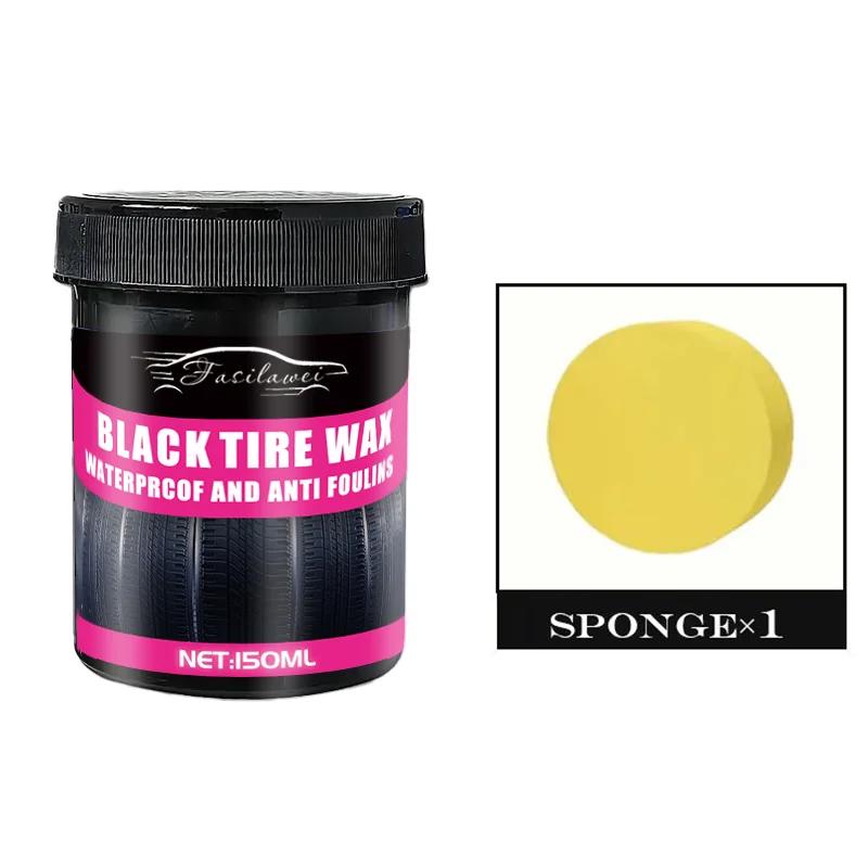 

Auto Parts Restoration Care Kit - Car Interior Polishing Paste, Black Tire Gloss Wax, Plastic/Gloss Repair and Renovation