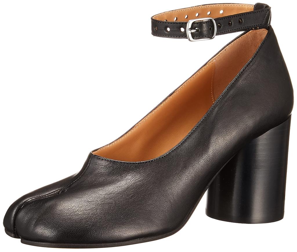 Maison Margiela Tabi Size Cm Pumps, S34WL0021-P3753, Women's, Black, 26.0 [Used]