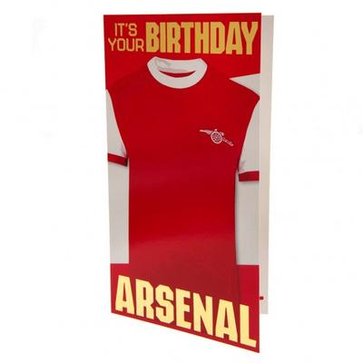 Arsenal FC Retro Birthday Card