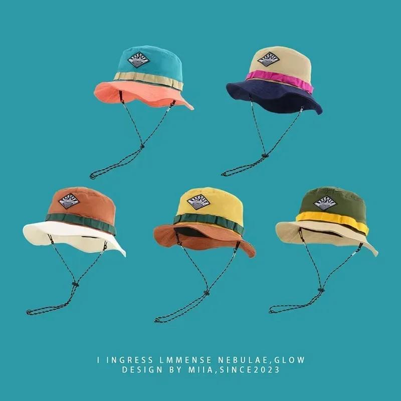 Japanese Quick-drying Packable Hat Fisherman Hat Women Summer Sun Hanging Bag Mountaineering Leisure Vacation Visor Basin Hat