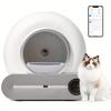 New 65L Automatic Smart Cat Litter Box Self Cleaning Fully Enclosed Large Cat Toilet Litter Tray