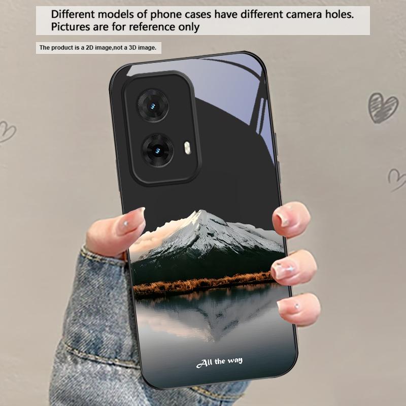 

A lush forest of leaves For Motorola Moto Edge 20 Lite 30 Pro 40 Neo 50 Ultra G45 G54 G55 G75 G84 G85 G Play 23 Glass Phone Case Motorola Edge 20 Pro