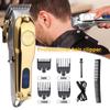 Professional Rechargeable Metal Hair Clipper with Digital Display