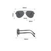 Non-polarized Fashion Retro Metal Frame Toad Looking Glass Men Women Sun Glasses Driving Fishing Men Sunglasses