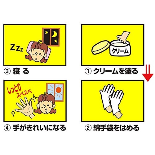 Hakujuji cotton gloves for both left and right use M 1 pair (2 pieces)