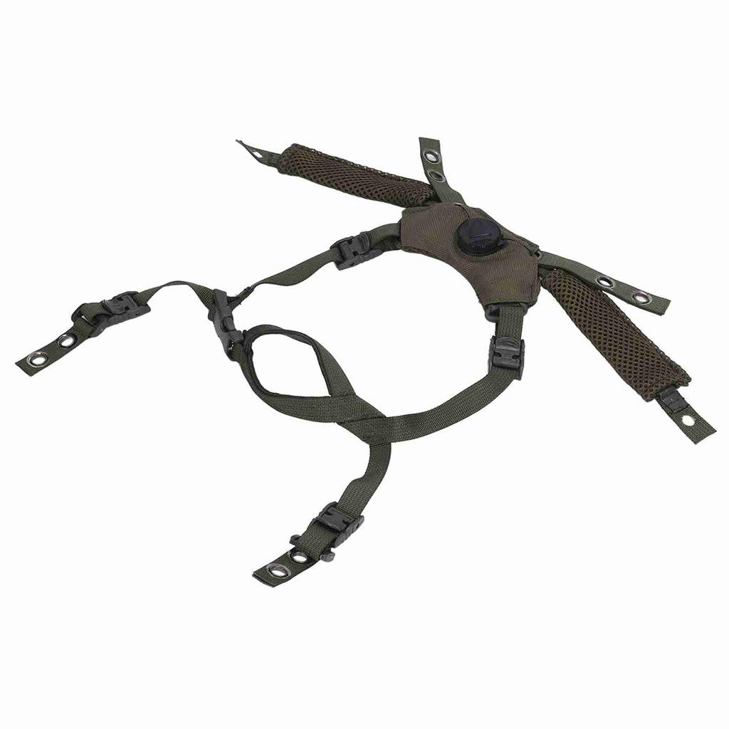 Adjustable Dial Suspension System Chin Strap Helmet Accessories for Fast for MICH for Wendy Helmet OD Green