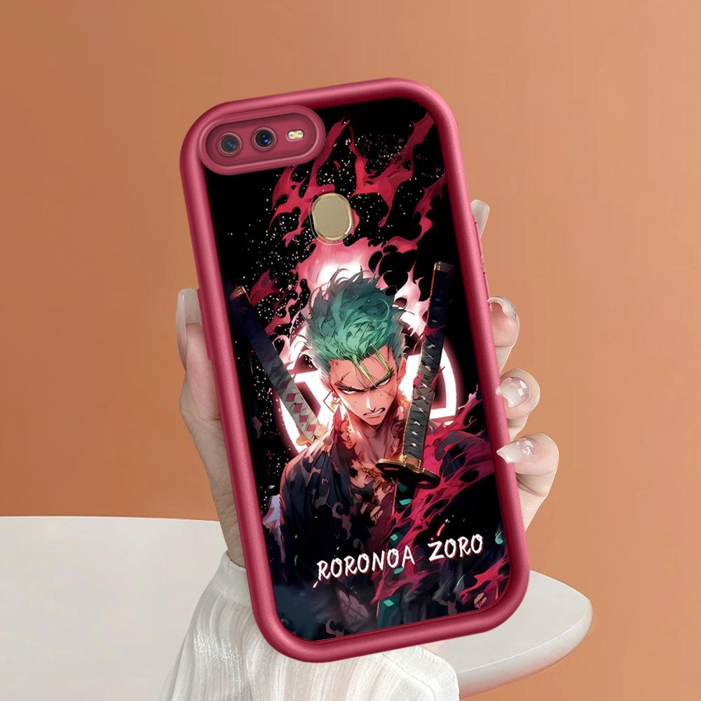 Soft Silicone Square Ladders Cartoon Pattern Full Cover Camera Protection Shockproof Case for OPPO Reno Realme OnePlus