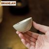 HOYIHM 2pc/lot Honey-glazed Teacup Creative Tea Bowl Jug Tea-tasting Smelling Cup Chazhan Master Cups Ceremony Decoration 35ml