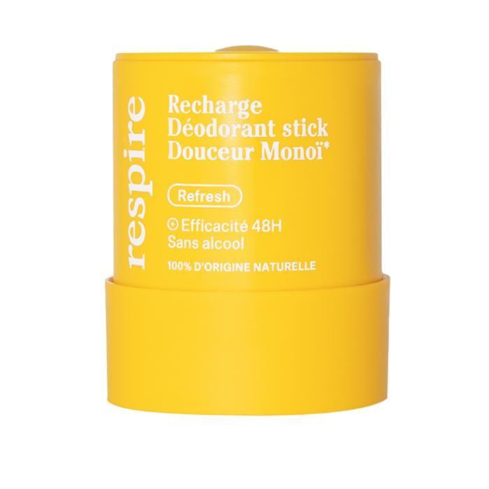 Respire Recarga Desodorante Stick Suavidad Monoï 50g