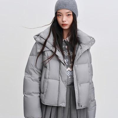 Ledian Damen Kapuzen-Pufferjacke