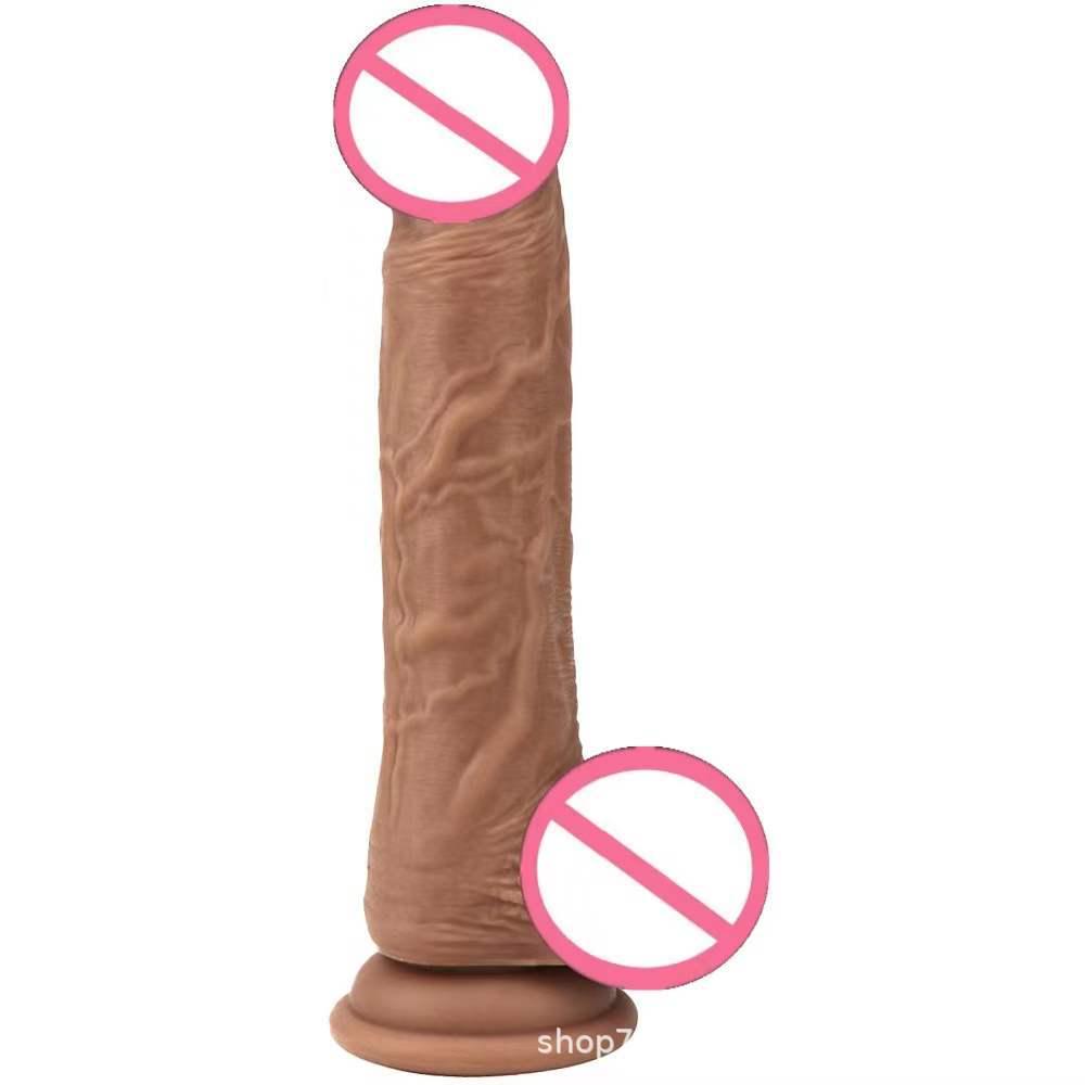 Realistic Soft Silicone Dildo Female Masturbator
