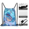 Custom S-Squirtles Drawstring Backpack Bags Men Women Lightweight Cartoon Gym Sports Sackpack Sacks for Yoga