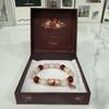Lucky Handcrafted Beaded Bracelet With Elastic Cord For Men Women Gift Accessory