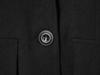 Chic European & American Women's Designer Black Lace Patchwork Slim Fit Blazer