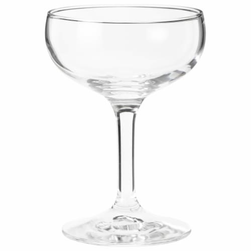 Toyo Sasaki Glass Lala Champagne Glasses, 150ml, Set of 6, Made In Japan, Dishwasher Safe, Shatterproof, Commercial Glasses, 32834HS