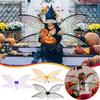 Multicolor Fairy Wings Organza Dress-Up Wings Costume Elf Angel Wing  Party Accessories