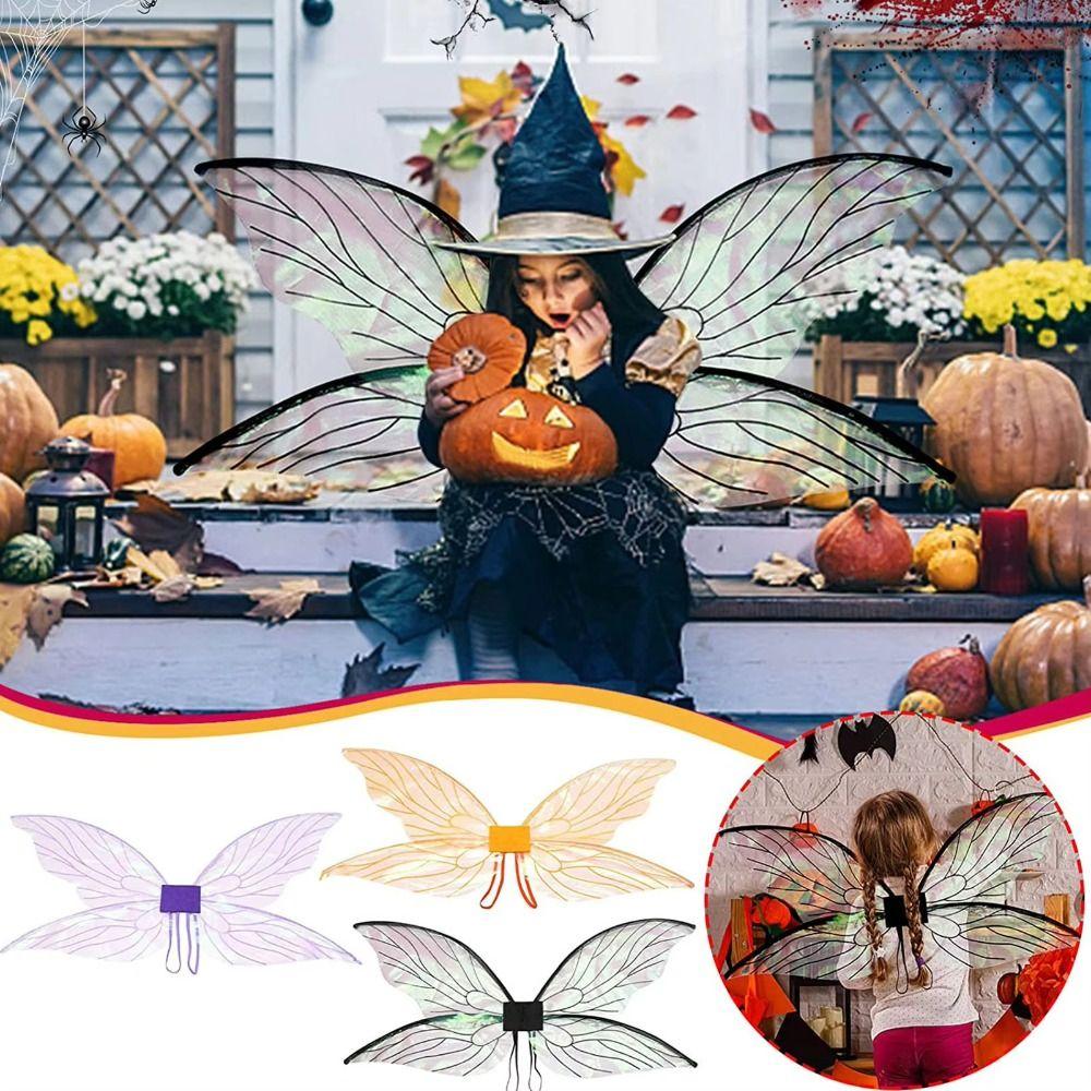 Cosplay Props Fairy Wings Multicolor Elf Angel Wing Dress-Up Wings Costume  Stage  Performance