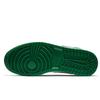 Jordan Air Jordan 1 Abrasion Resistant Slip Resistant Mid top Vintage Basketball Shoes Men's Black Green 852542-301(Team181-)