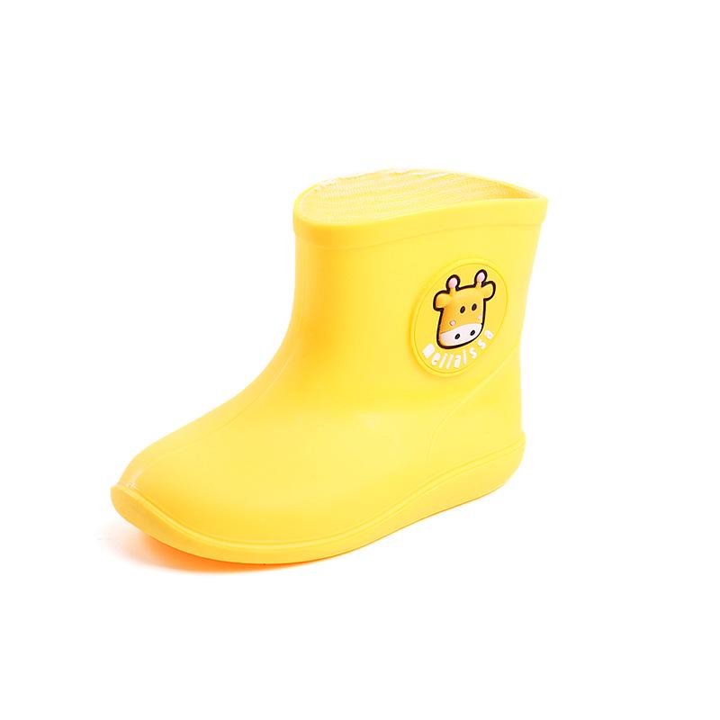 Neue Kinder-Kurzregenstiefel: Rutschfest, Wasserdicht, Bequeme Freizeitschuhe für Jungen & Mädchen