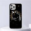 Witch And Cat Colorful Cute Soft Case For iPhone 16 17 Air 16E 15 Plus 11 12 13 Mini 14 Pro Max Phone Cover Apple 7 8 SE Coque F