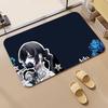 Music A-Ado Floor Mat Diatomite Bath Mat, Quick Dry Absorbent Non-Slip Door Mat
