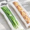 BPA Free Food Pouches Reusable Storage Bags Extra Long Sealable PE Fresh-keeping Airtight Seal Bags Leakproof Kitchen Organizers for Vegetables
