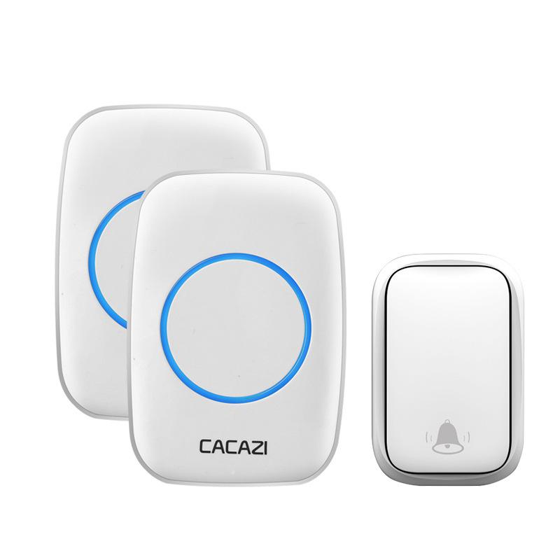 Wireless Self-Powered Waterproof Doorbell: Battery-Free, One-to-Two Setup