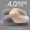 Cotton Slippers Women's Autumn and Winter 2 New Indoor Home Thick Bottom Warm Plush Cute Cartoon Confinement Cotton Mop