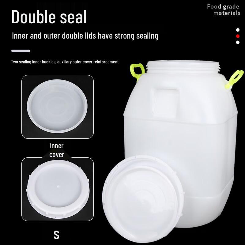 Zahustený plastový úložný sud Churong potravinárskej kvality, viacúčelový