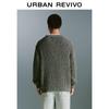 UR Men's Retro Slub Knit Round Neck Sweater