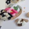 Adorable Plush Scruffy Dog Brooch Pin Adds Fun To Outfits with Soft and Comfortable Dog Key Pendant Perfect for All Ages