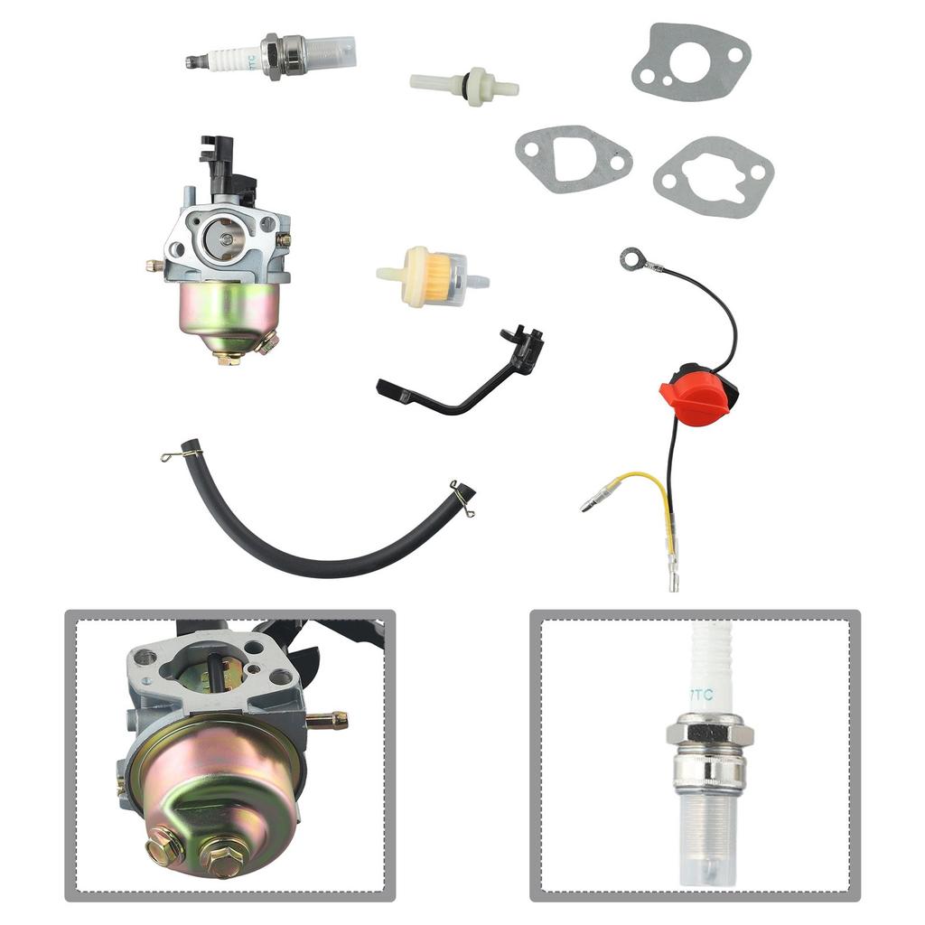Motorkarburator för Ruixing 127 Bränslefilterpackningar Generator