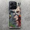 D-Dr Stone Anime Print Soft Case for Xiaomi Redmi Note 14 13 12S 11S Phone Shell 10 Pro Plus 11E 11T 12 11 10S 9 4G 5G Cover