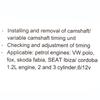 Engine Timing Tool Setting Locking Tool Set Kit Camshaft Crankshaft Timing Tools For Vag Vw Skoda Polo Fabia Ibiza Lupo Fox