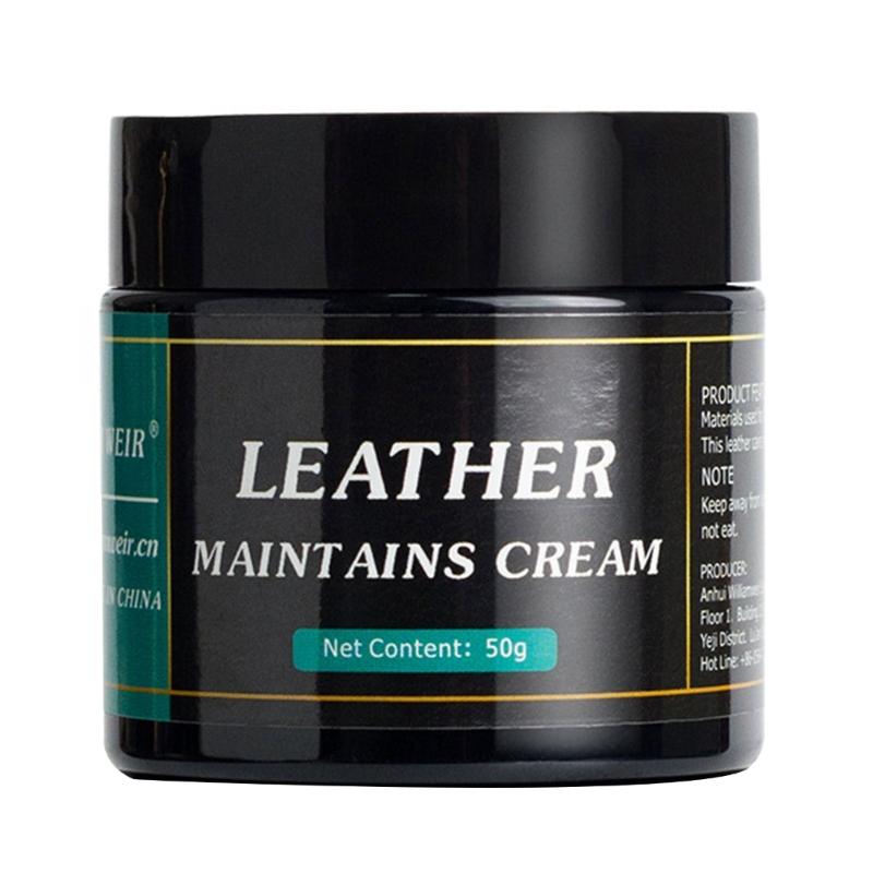 

Leather Restorer Car Leather Seats Recoloring Balms Conditioners Leather Maintenance Cream Restore Leather Surfaces чорний