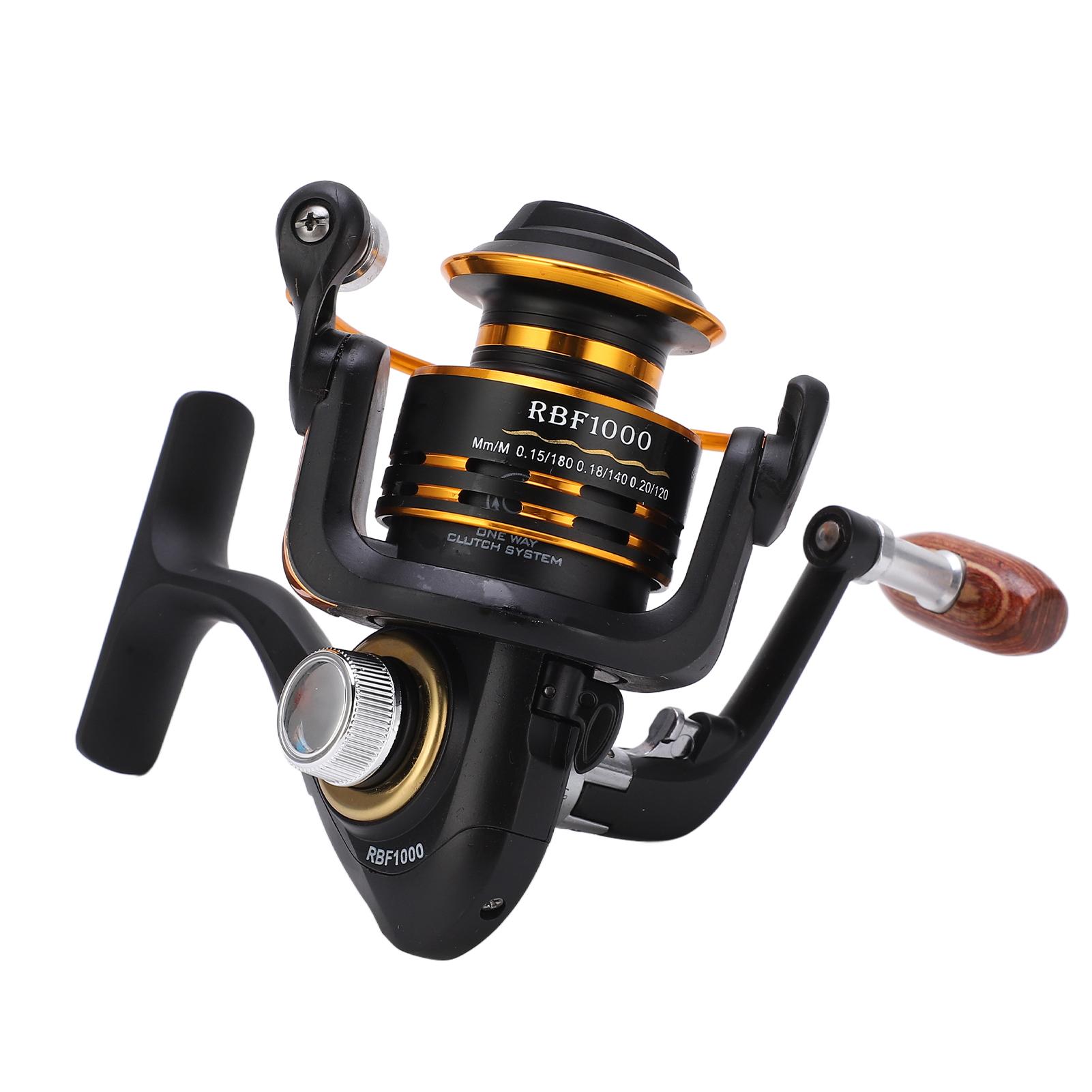 Aluminium Fishing Reel High Speed Metal Spool Spinning Reel 11BB Bearings Metal Line Cup1000 Type Wire Cup