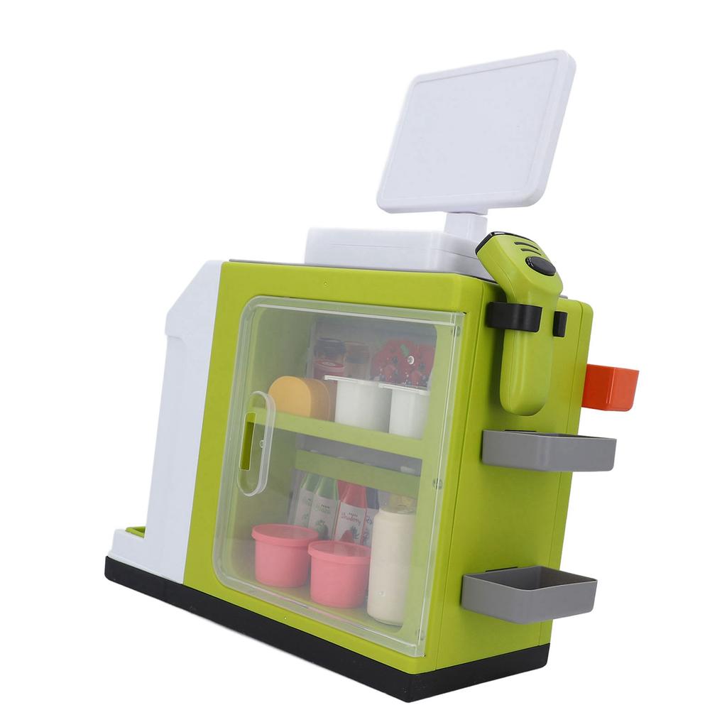 Simüle Süpermarket Oyuncak Yazar Kasa Oyuncak Taklit Oyun Kahve Makinesi Buzdolabı Buzdolabı Barkod Sc