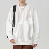 Large Size Sweater Men's Spring New T-shirt Men's Simple 135kg Loose Long-sleeved Top