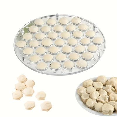 Dumpling Maker Tool Hole Ravioli Press for Homemade Pasta Meat Fillings Multi-Use Pastry Mold Kitchen Gadget Accessories