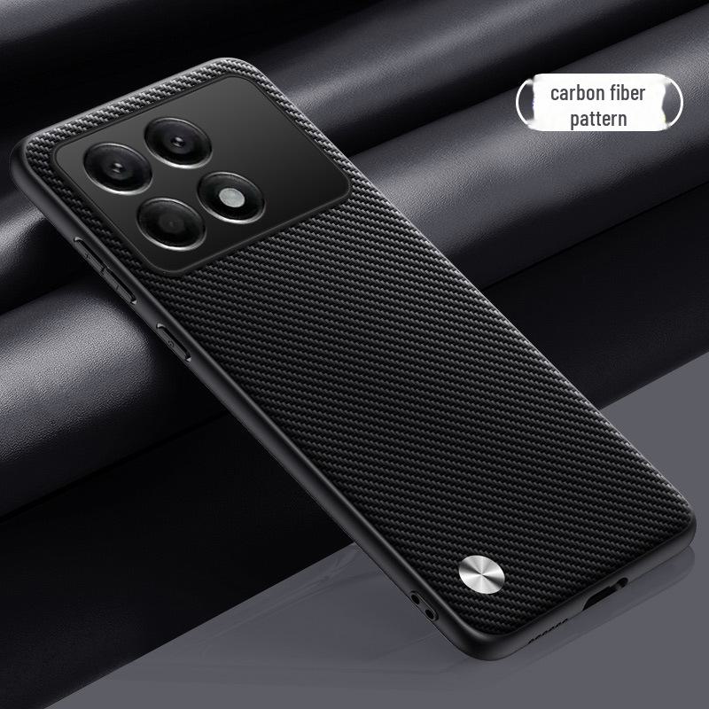 Kožené pouzdro s plným krytím Redmi K70 Pro Extreme Edition, ochranná skořepina K60/K50/K40 – design proti pádu.